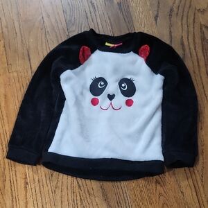 Penelope Mack Sz 4T Panda Design Kids SweatShirt - Black and White